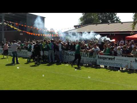 vv Nieuw-Lekkerland viert behoud hoofdklasserschap (02-06-2012)