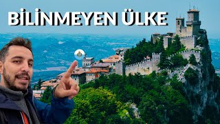 MİNİ ÜLKE SAN MARİNO'YA GELDİM.