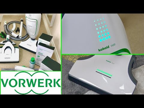 Vorwerk Kobold VK200 Vacuum Cleaner Unboxing & First Look