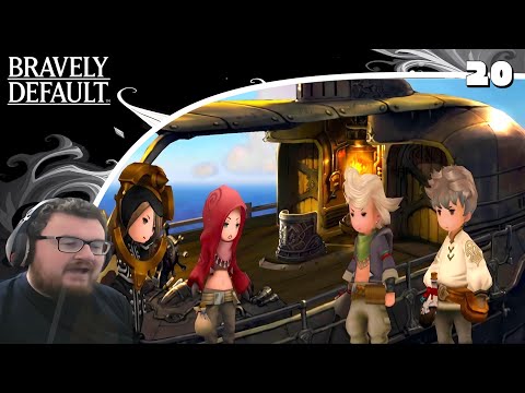 Bravely Default (3DS) Walkthrough/Playthrough Part 20: Sea Sicken To The Core