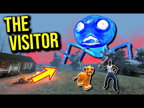 THE VISITOR IS CHASING ME!! (gmod nextbot)