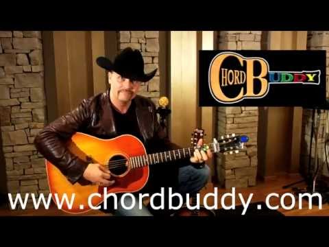 John Rich demonstrates the ChordBuddy clip on guitar tuner