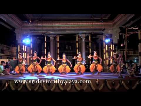 CLIPPINGS FROM NATTAKURINJI VARNAM  - Sridevi Nrithyalaya - Bharathanatyam Dance