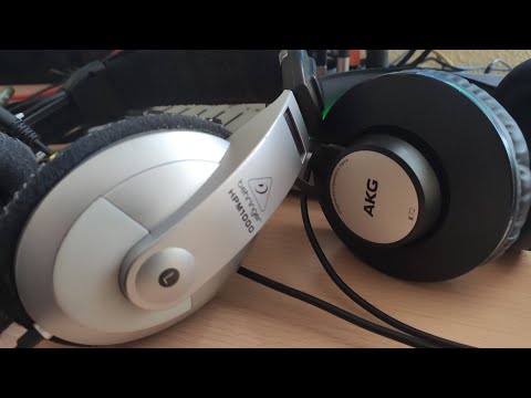 AKG K72 - studio ausinės, over-ear, closed video