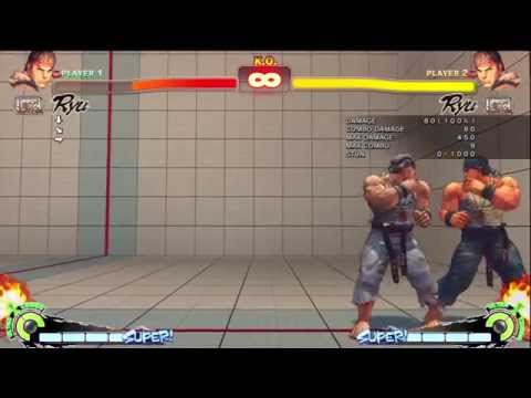 KaizenMaster - Ryu RFA Combo #1 - USF4 Patch Ver. 1.04