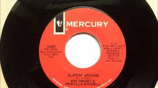 Slippin' Around , Roy Drusky & Priscilla Mitchell , 1965 45RPM