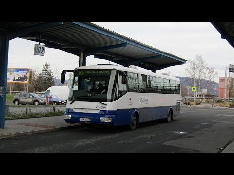 SOR C10,5 4T9 0782 | Průjezd Kopřivnicí | Linka 690