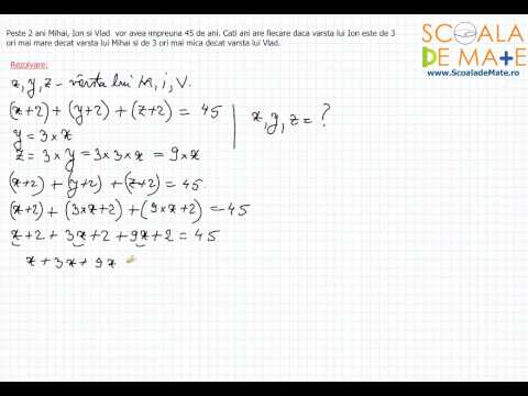 Problema cu aflarea necunoscutelor, clasa a III-a - ScoalaDeMate.ro