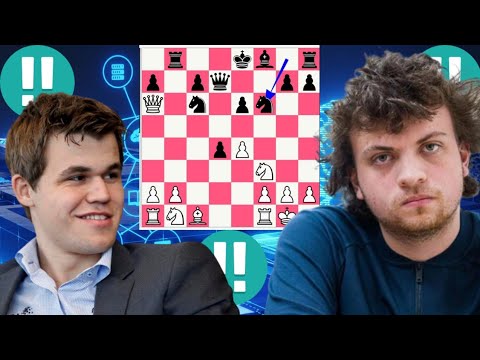 Masterclass chess game 533 Hans Niemann vs Magnus Carlsen