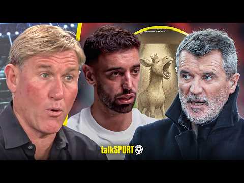 "SHUT UP!" Simon Jordan WEIGHS IN on Bruno Fernandes BLASTING Roy Keane as 'LIAR' in Interview DIG!