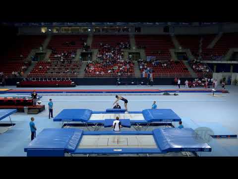 KOSHKADZE Tengizi (GEO) - 2017 Trampoline Worlds, Sofia (BUL) - Qualification Trampoline Routine 2