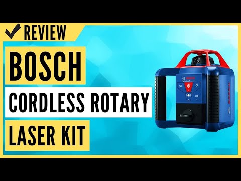 BOSCH REVOLVE900 GRL900-20HVK Self-Leveling Cordless Rotary Laser Kit Review