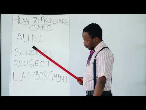 How To Pronounce Cars