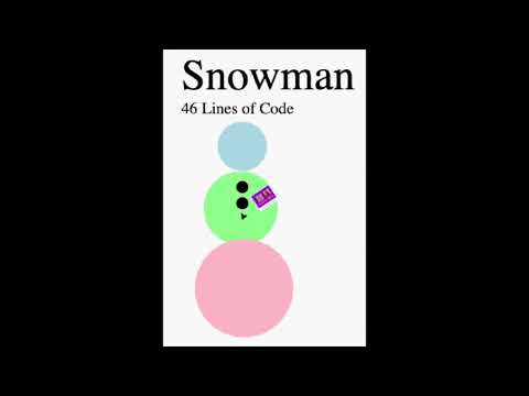 Python 6 Snowman