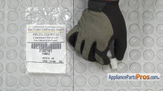 How To: Whirlpool, KitchenAid, Maytag Upper Door Hinge Bearing WP2182181