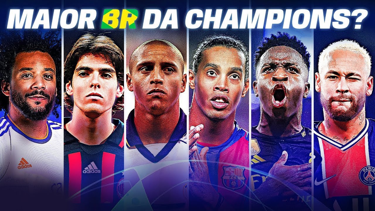 Quem é o MAIOR BRASILEIRO da história da CHAMPIONS? 🥇