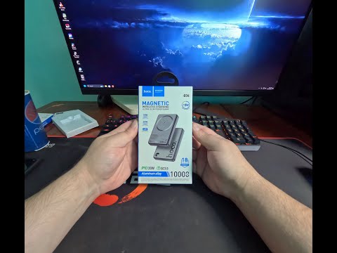 HOCO Q34 Mangetic wireless powerbank - Unboxing and review