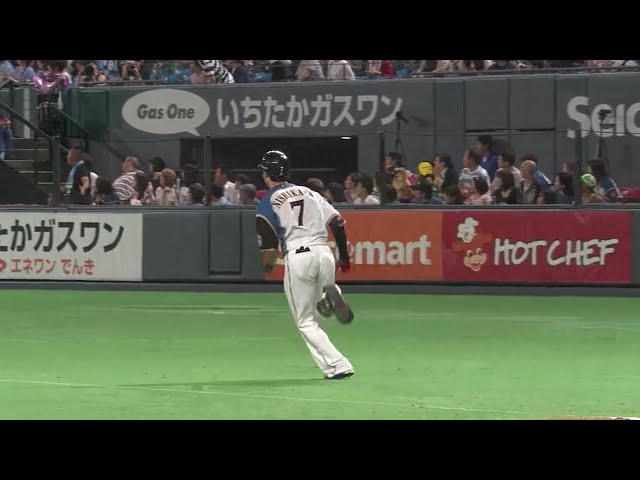 【9回裏】まだまだこれから!! ファイターズ・西川が意地のタイムリー!! 2018/7/3 F-L