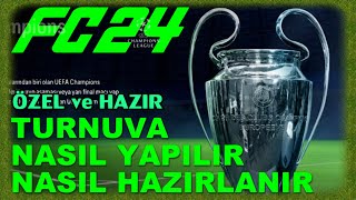 Turnuva nasıl yapılır? Turnuvalar nasıl başlar? Özel turnuva nasıl olu