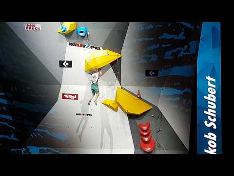 Jakob Schubert Semi-Final Lead IFSC Climbing World Championships - Innsbruck 2018