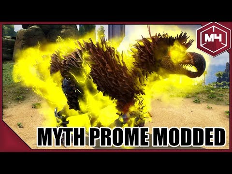 ARK Myth Prome Modded - DER STÄRKSTE MYTH DINO ÜBERHAUPT? MASTER AKATS! (Folge 39)
