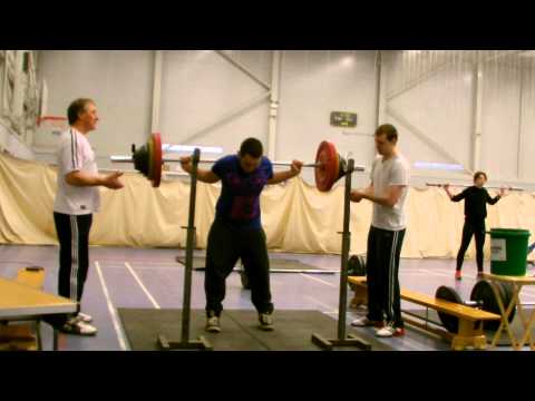 Dan Rose - Squat 137.5 Kg @ 100 Kg (2nd attempt)