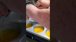 Baked Eggs in Large Muffin Pan