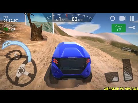 Ultimate Offroad Simulator - New Vehicle Unlocked - Huge Blue Jeep 4x4 Driving - Android Gameplay