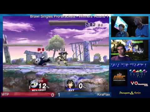 Brawl - Water Temple - Singles - WB1 - WTP (Falco, Meta Knight) vs KiraFlax (Pit)