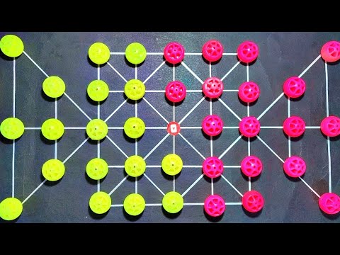 16 Beads Game | Intense Mind Blowing Moves 🔥 Classic Village Strategy Game | Full Match