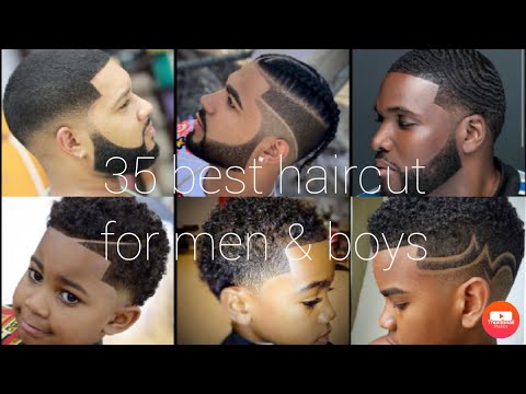 BEST HAIRCUTS FOR BLACK MEN AND YOUNG BOYS