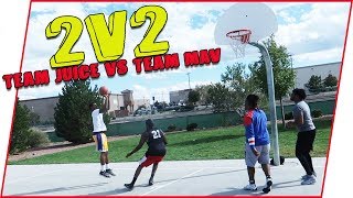 (We Almost Died!) Out Of Shape 2v2 Challenge! | IRL Basketball Challenge