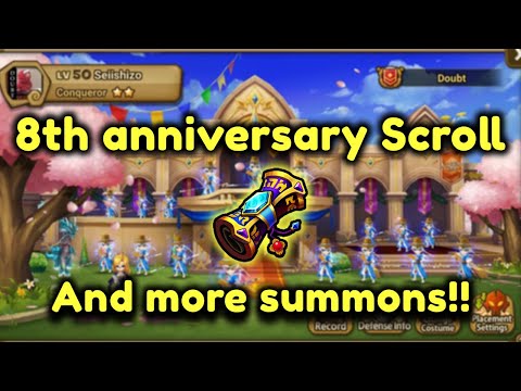 8th Anniversary Scroll and more! - Summoners War