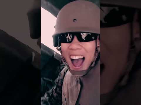 US Marines Getting Thrown Around in Garbage Humvee #marine #humvee #usmc #semperfi