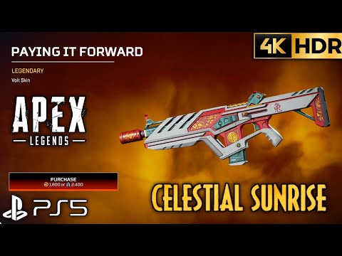 Volt Paying Forward APEX LEGENDS Paying Forward Volt Skin | Apex Paying Forward Skin| Apex Volt Skin