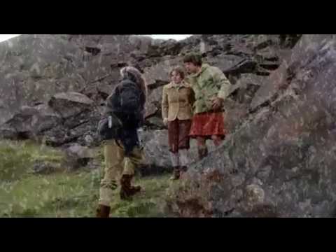 Colourised Dr Who in Widescreen: Snowy Hilltop