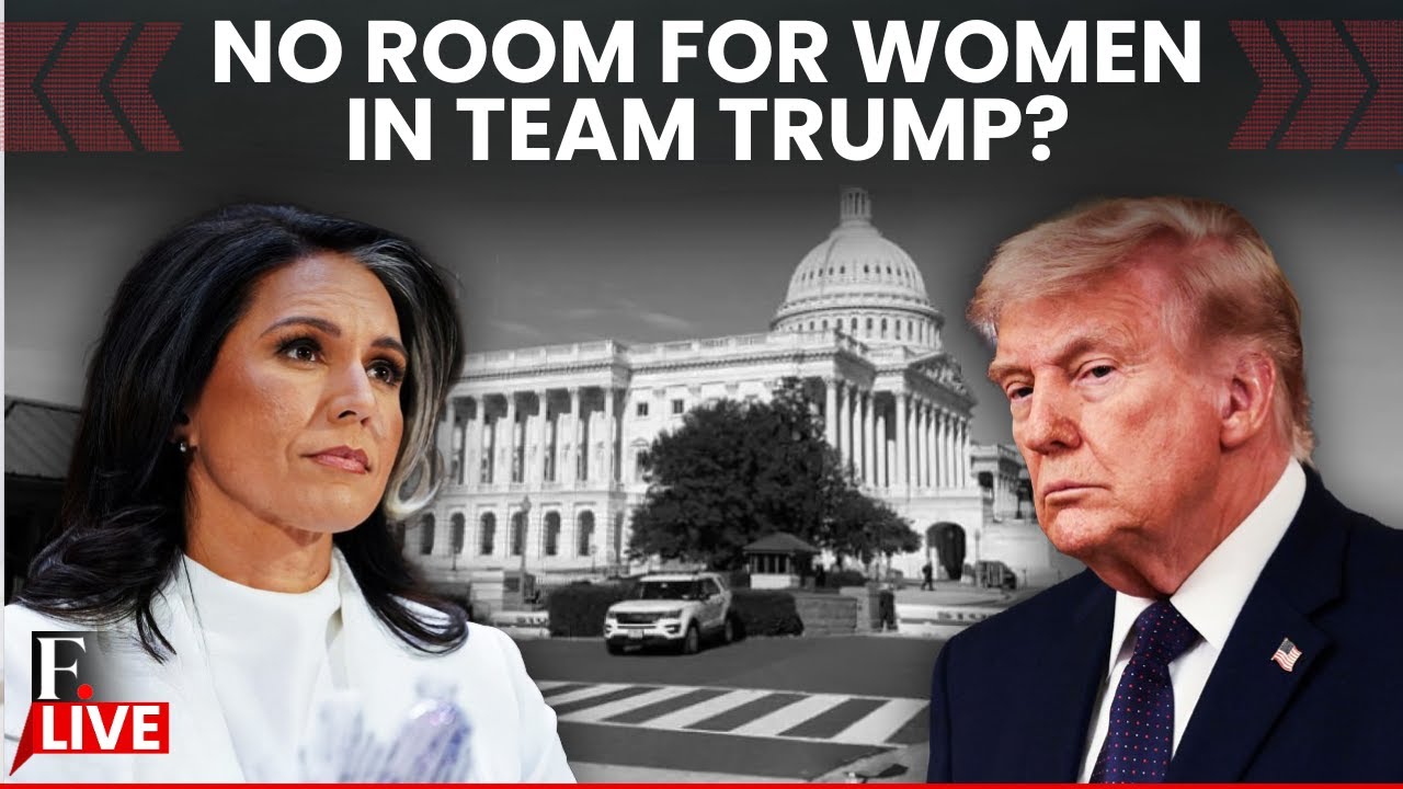 Tulsi Gabbard Becomes Fourth Woman to Exit Trump's Cabinet in Recent Months | LIVE