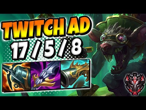 OTP Twitch vs Lucian [ ADC ] Lol Korea Grandmaster Patch 12.6 ✅