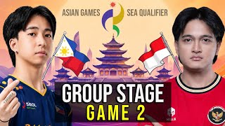 Download lagu PHILIPPINES vs INDONESIA 🔥 GAME 2 GROUP STAGE | ASIAN GAMES Esports 2026 - SEA QUALIFIERS mp3