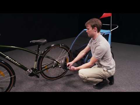 Thule Coaster XT Bicycle Trailer Demonstration