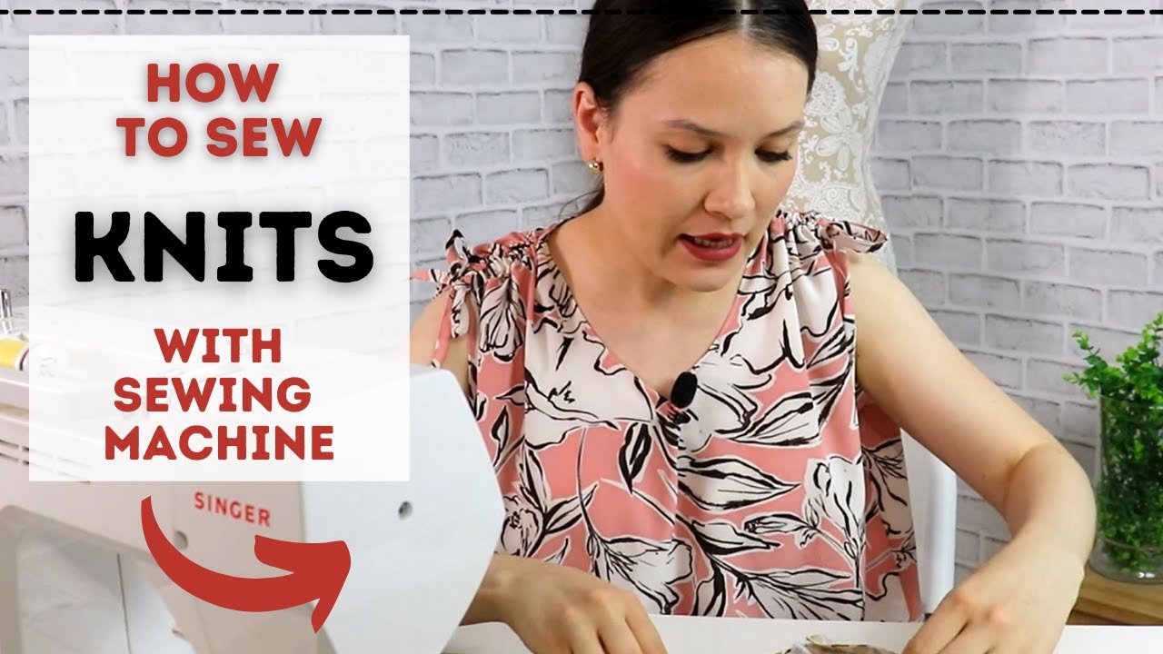 What stitch do I use to sew knit fabric? Tipseri