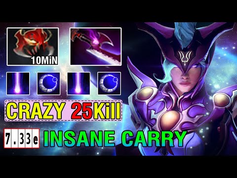 luna hard carry safelane new patch update 7 33 new meta cancer broken hero 200iq new first item buil