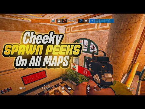 Best SPAWNPEEK spots on ALL Maps in Rainbow six siege[2021]