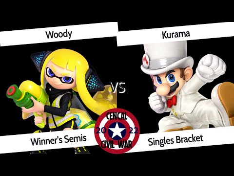 CenCal Civil War 2022 - Winner's Semis - woody (Inkling) vs Kurama (Mario)