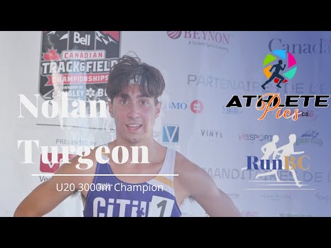 Interview with Nolan Turgeon - U20 3000m Champion