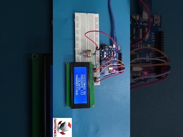 Vídeo relacionado con Freenove I2C IIC LCD 2004 Display Serial 20x4 Screen