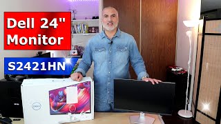 Dell 24 inch monitor S2421HN full review & setup | Affordable 24" gaming monitor