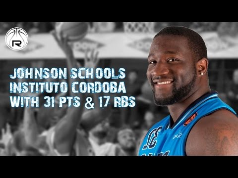 Anthony Johnson schools Instituto with 31 pts. and 17 rebs.