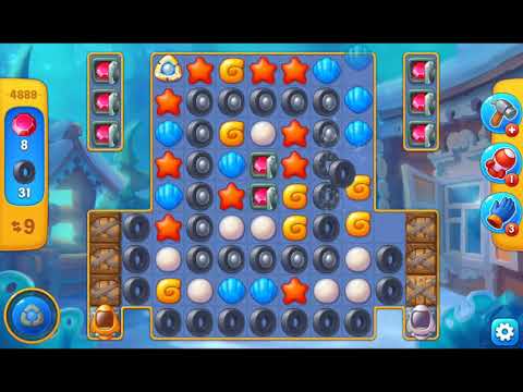 Fishdom 2021 - Level 4889   #Playrix #Fishdom #gaming