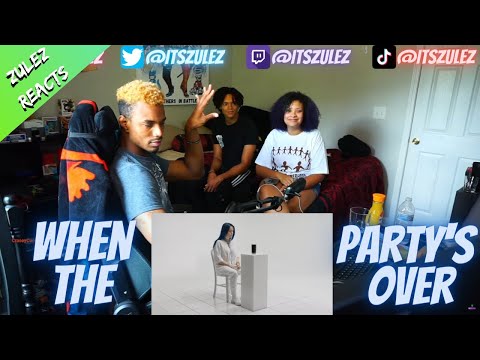Zulez & Crew Re-Reacts To: Billie Eilish - when the party's over MV